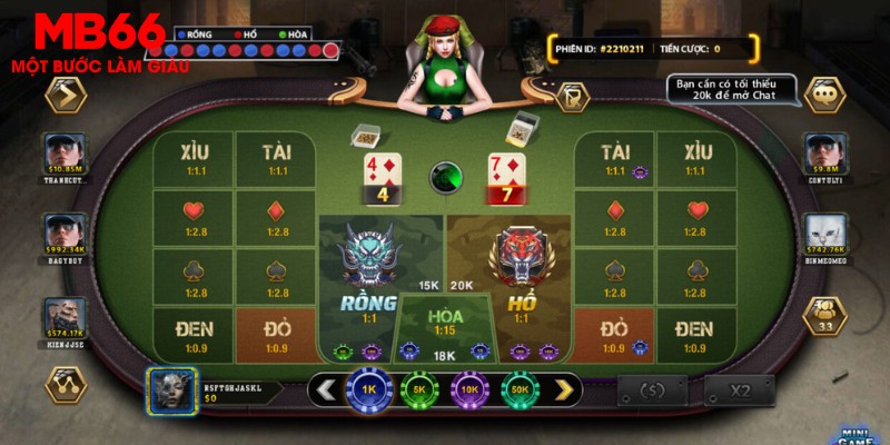 Rồng Hổ MB66 - Kiếm Tiền Cực Dễ Dành Cho Anh Em Tân Thủ - FAKUCI.GAMES