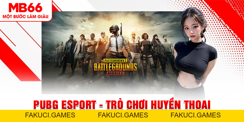 Pubg Esport - Trò Chơi Huyền Thoại Với Sức Hút Đặc Biệt - FAKUCI.GAMES