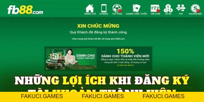 Đăng Ký FB88 Nhanh Gọn, Mở Tài Khoản Dễ Dàng - FAKUCI.GAMES