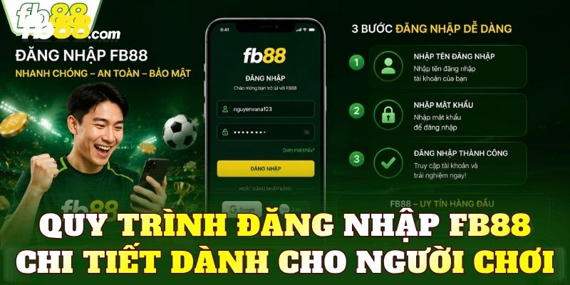 Đăng Nhập FB88 Nhanh Gọn, An Toàn Cho Cược Thủ - FAKUCI.GAMES